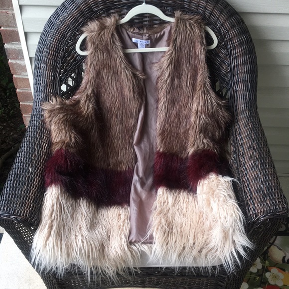 Say What? Jackets & Blazers - Say What Fur Vest 3X